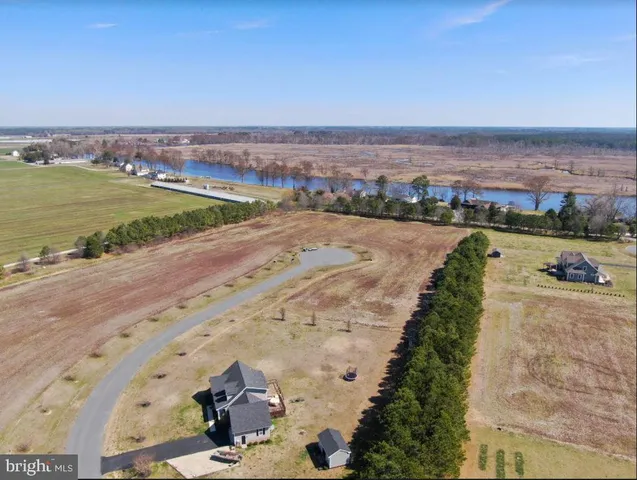 an aerial view of a ocean beach