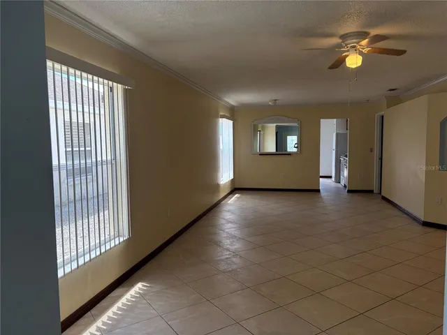 a view of livingroom with workspace