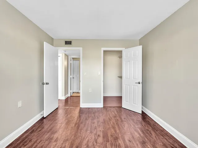 a view of front door