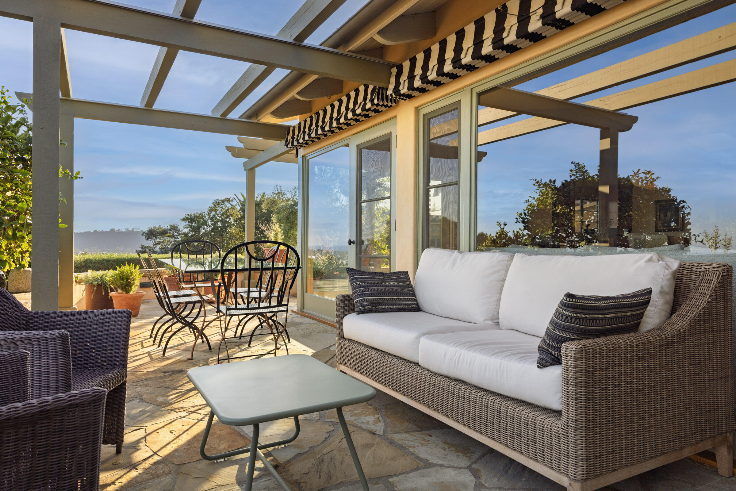 1022 Garcia Road Santa Barbara, CA 93103 - Photo 3 of 29 a outdoor living space with furniture