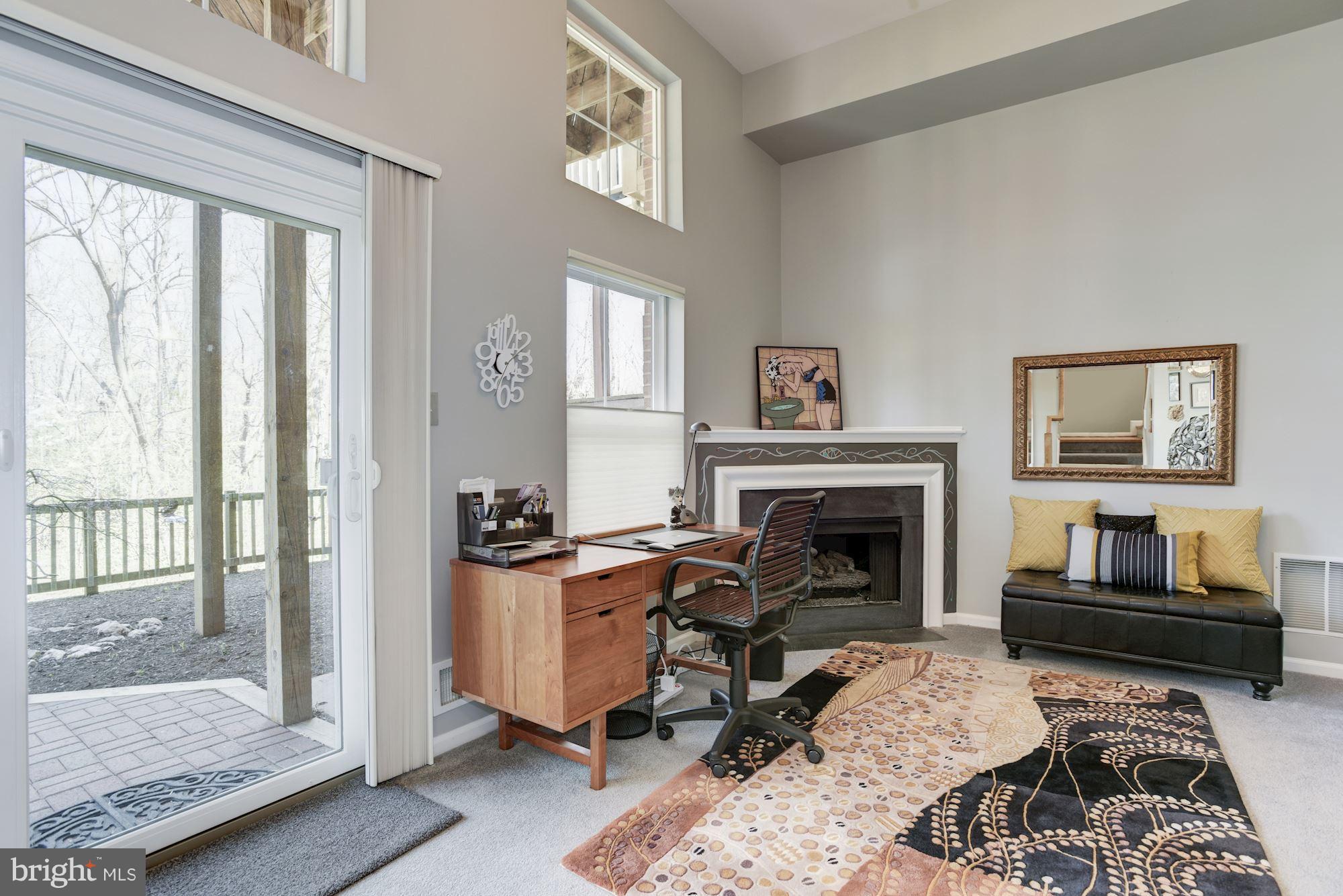 Lower Level Rec Room-walks out to Patio