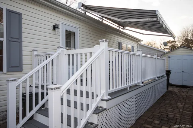 a view of a house with wooden floor