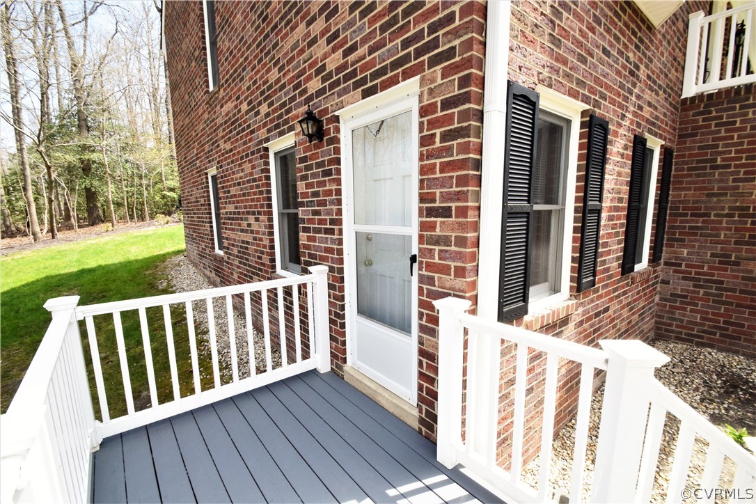 11101 Erin Road Chester, VA 23831 - Photo 37 of 46 a view of wooden deck