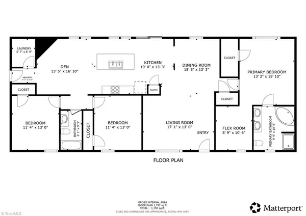 $225,000 | 1080 Mineral Springs Road, Madison, NC 27025