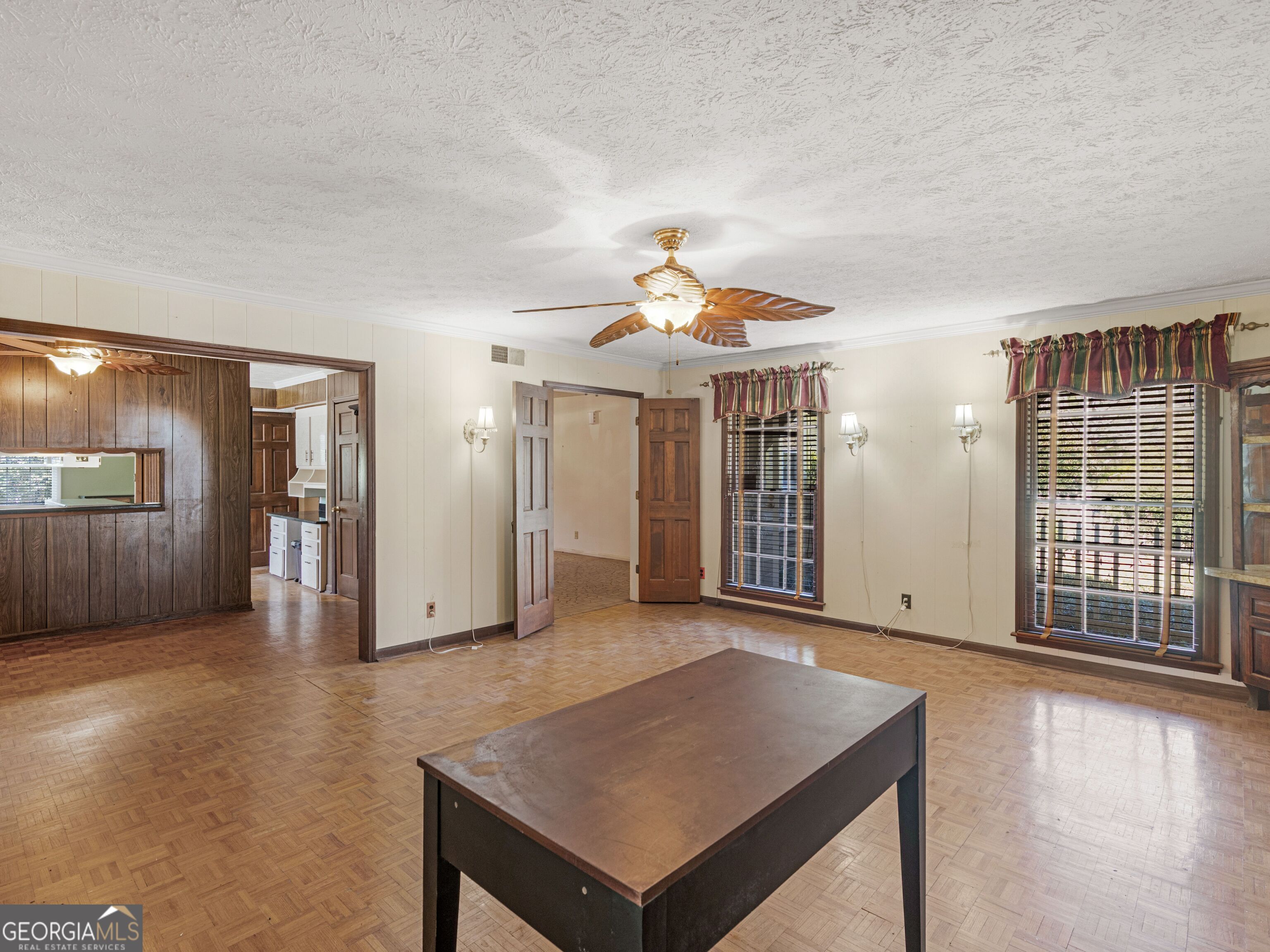 209 Founders Drive Barnesville, GA 30204 - Photo 40 of 80 a view of an empty room with window and wooden floor