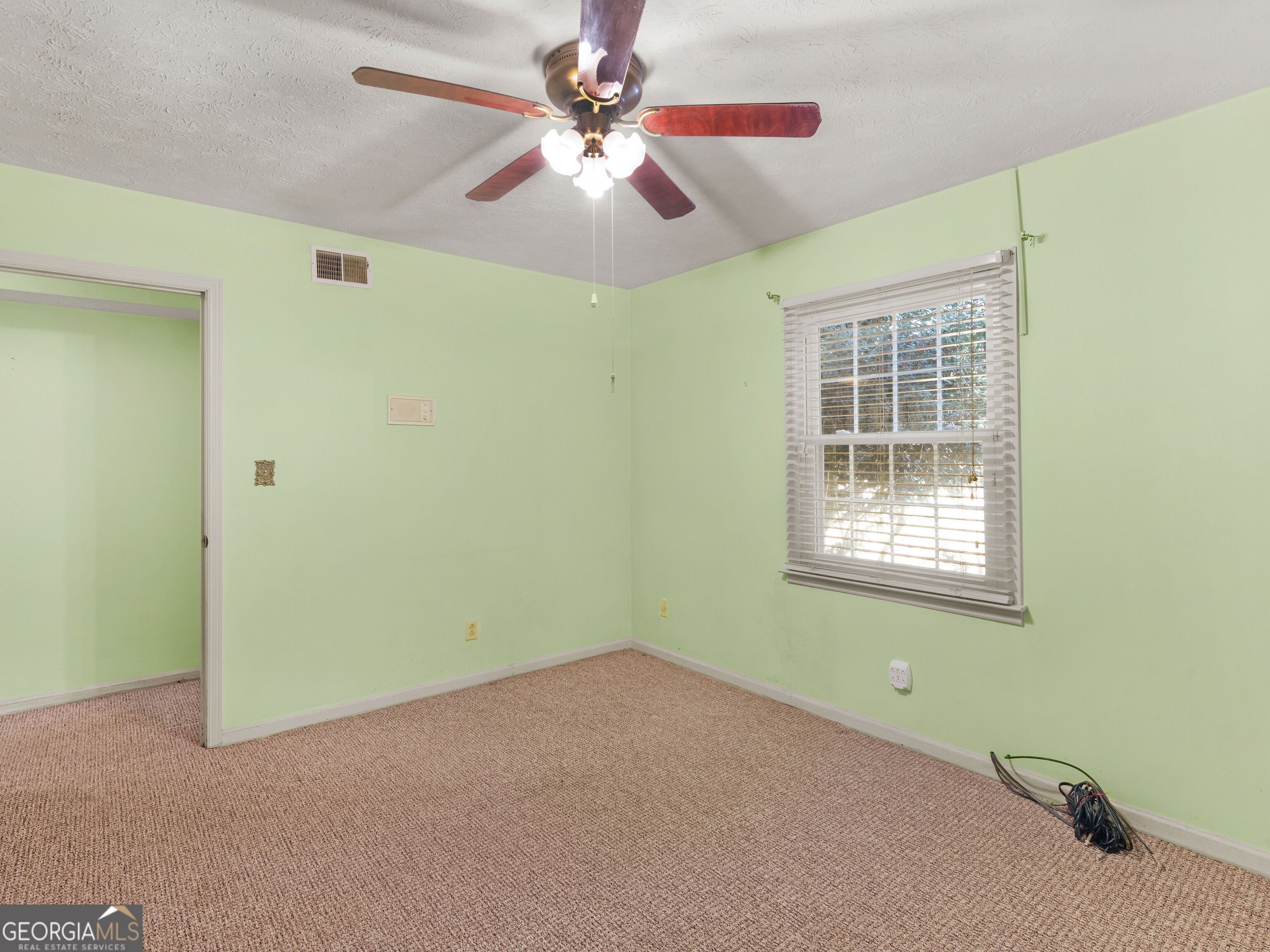 209 Founders Drive Barnesville, GA 30204 - Photo 51 of 80 an empty room with a window and a fan