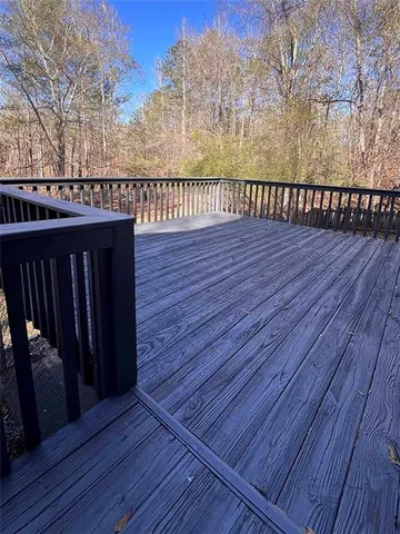 a view of a roof deck