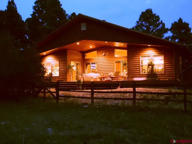 a view of outdoor space with seating area