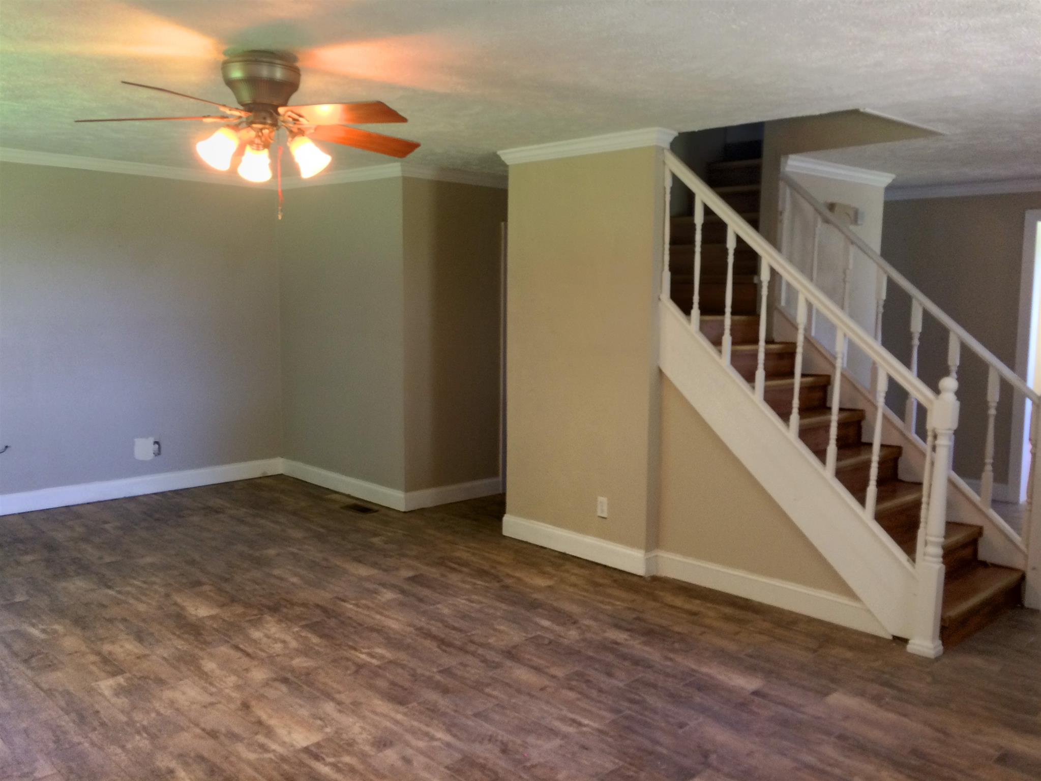 3525 Rossview Road Clarksville, TN 37043 - Photo 17 of 18 a view of an entryway with hardwood