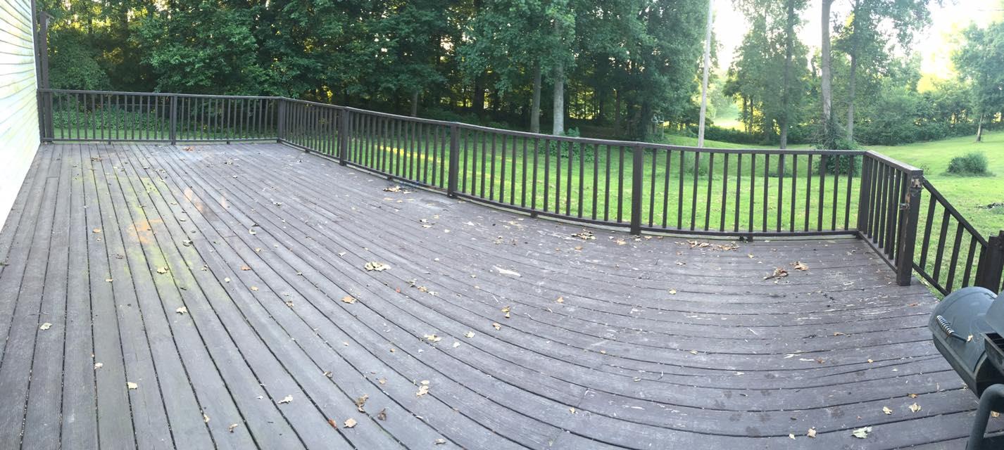 3525 Rossview Road Clarksville, TN 37043 - Photo 6 of 18 a view of deck with wooden floor and bench