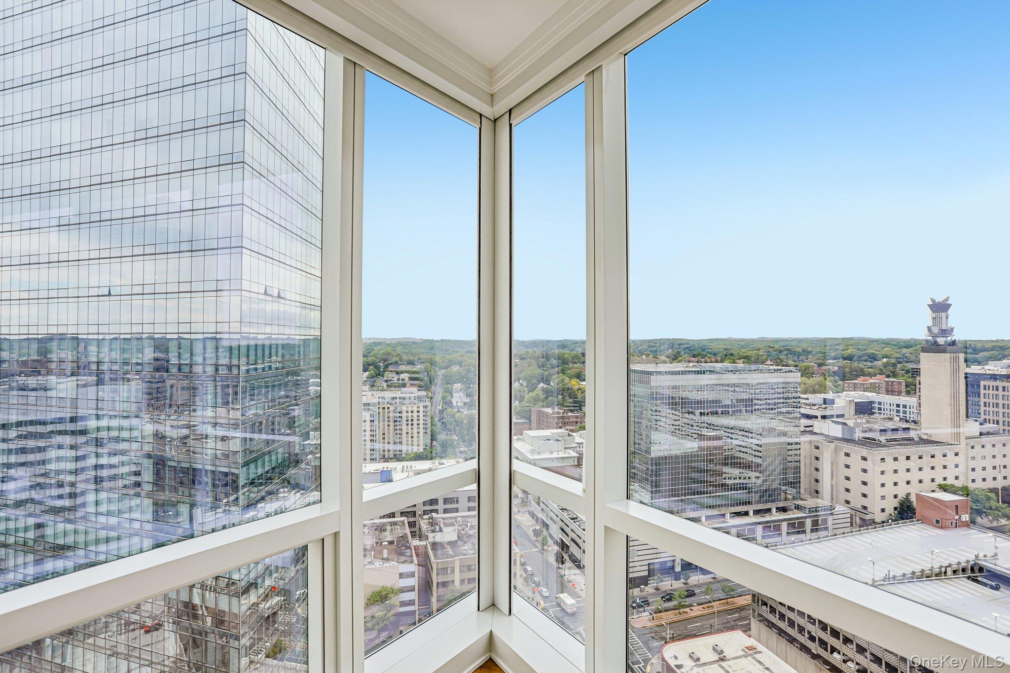 1 Renaissance Square, Unit 25G White Plains, NY 10601 - Photo 16 of 22 View from Third Bedroom