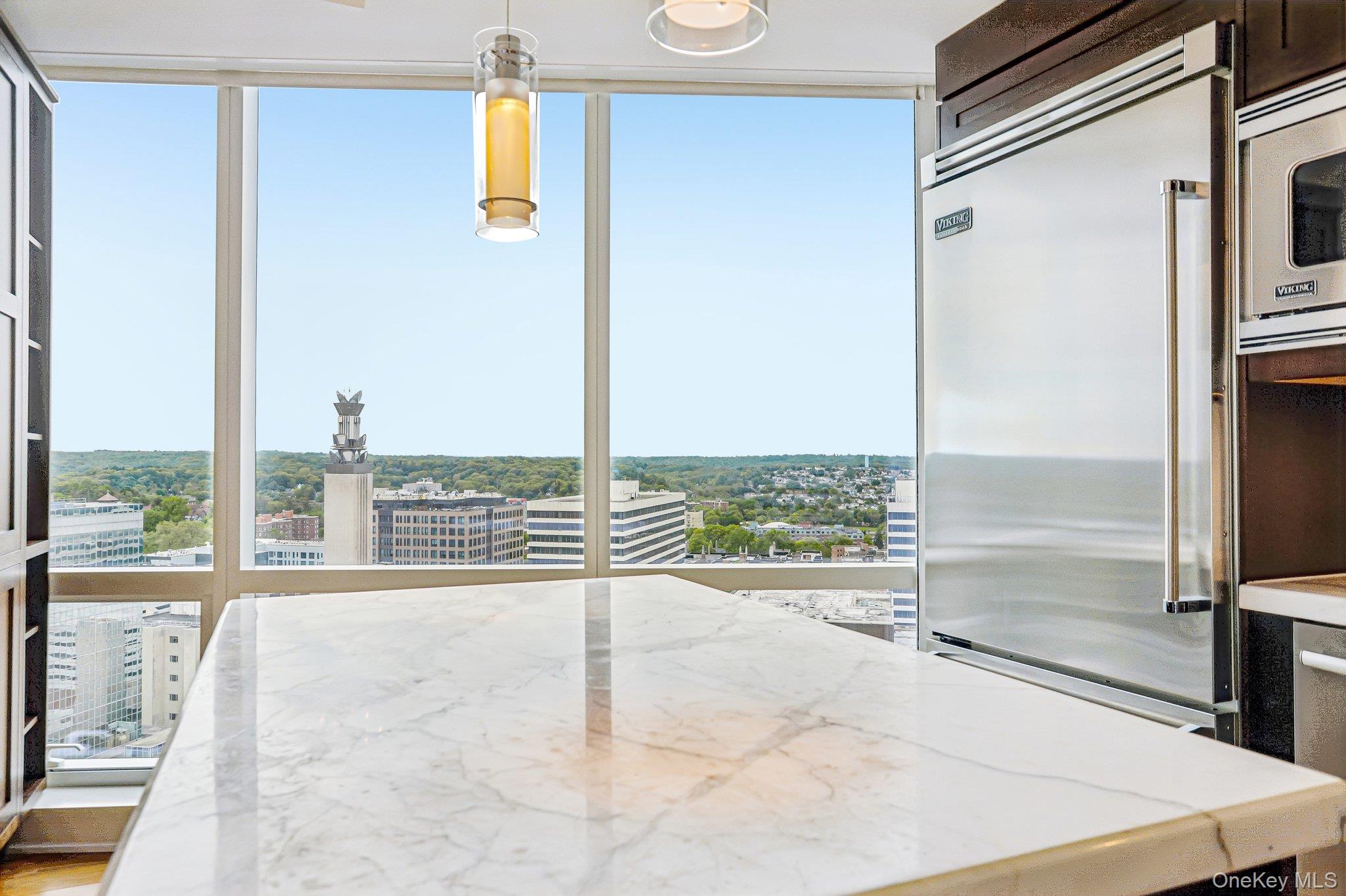 1 Renaissance Square, Unit 25G White Plains, NY 10601 - Photo 6 of 22 View from Breakfast island.