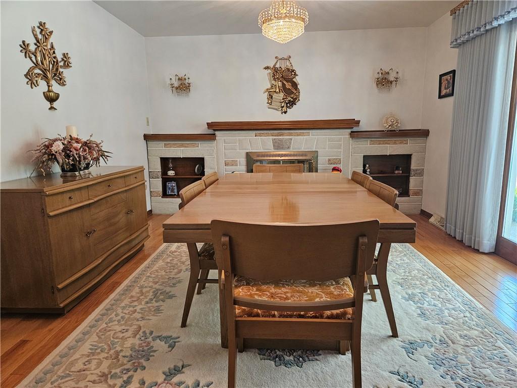 412 Cole Road Sarver, PA 16055 - Photo 15 of 48 a view of a dining room with furniture and wooden floor