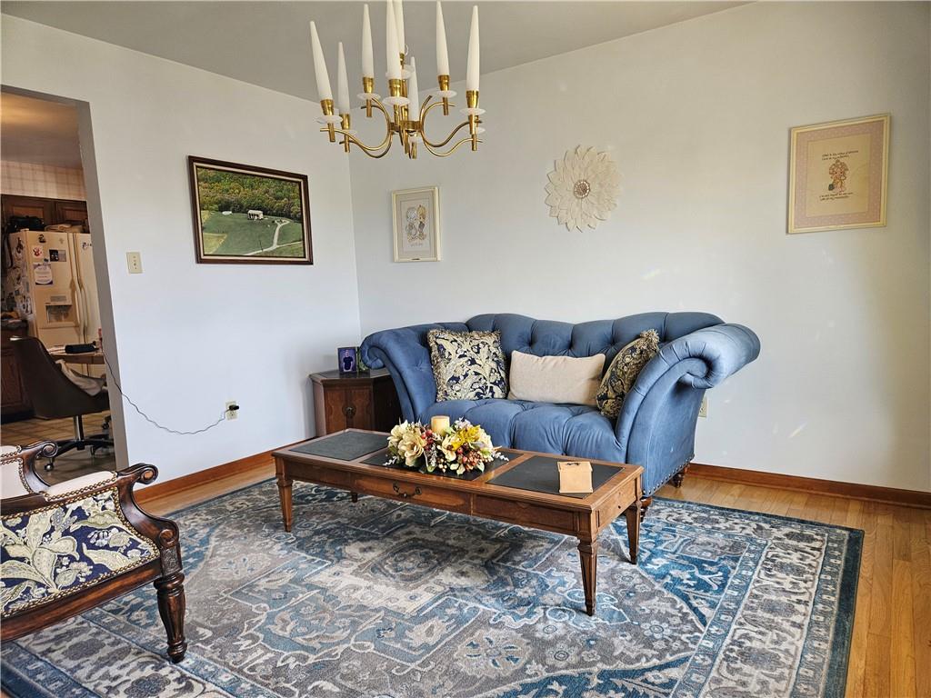 412 Cole Road Sarver, PA 16055 - Photo 19 of 48 a living room with furniture a rug and a window