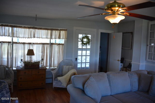 127 Valleyview Road Greentown, PA 18426 - Photo 17 of 66 a living room with furniture and a large window