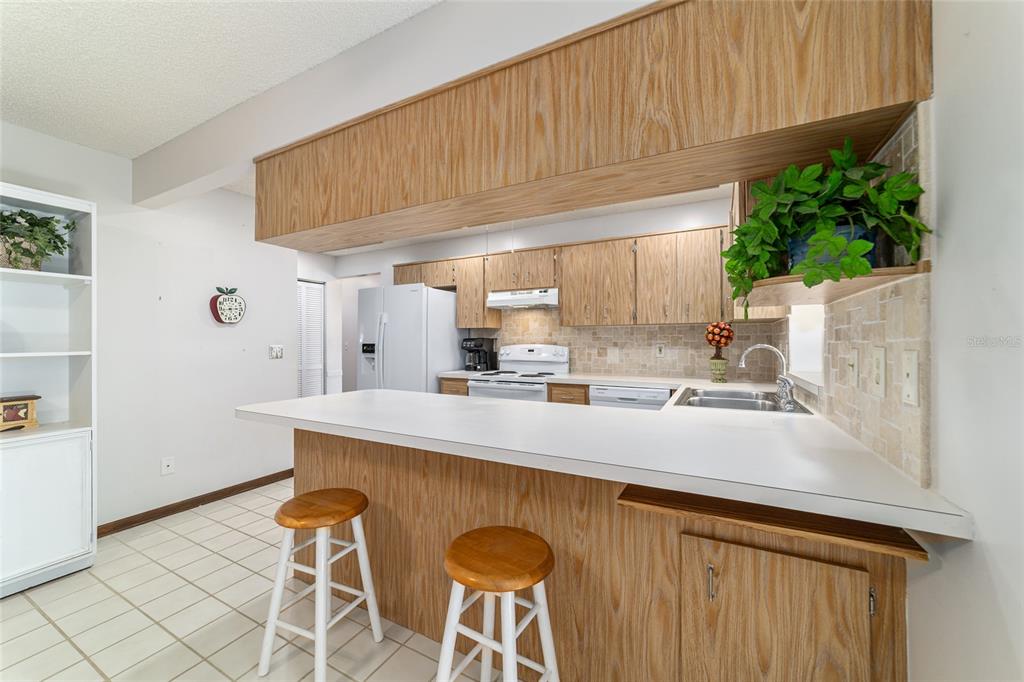 8530 Southwest 92 Street, Unit D Ocala, FL 34481 - Photo 13 of 42 a kitchen with a sink a cabinets and window