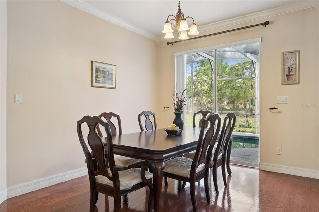 14790 Tullamore Loop Winter Garden, FL 34787 - Photo 15 of 42 a view of a dining room with furniture window and wooden floor