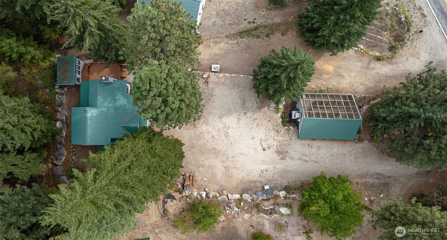 17972 Entiat River Road Entiat, WA 98822 - Photo 30 of 34 an aerial view of a house