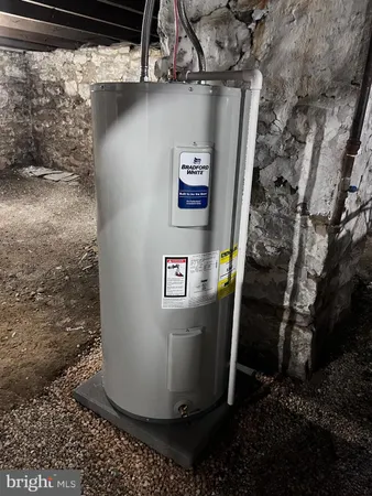 a view of water heater room