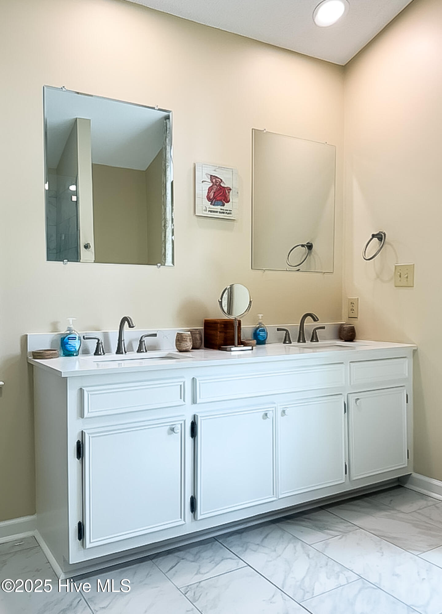 140 Lost Tree Road Pinehurst, NC 28374 - Photo 62 of 72 Full Bathroom w/Double Vanity and Walk-in Shower