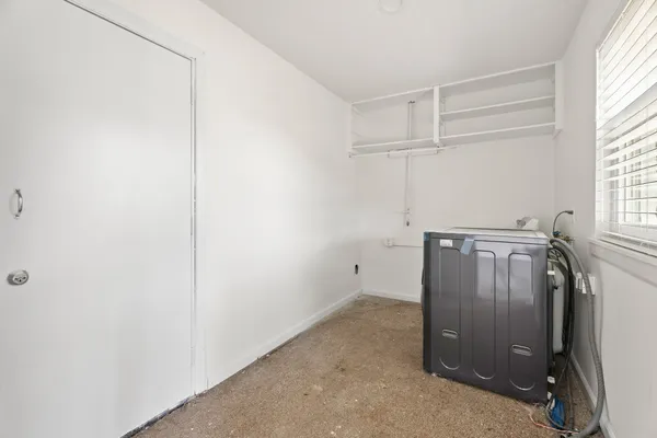 a view of a small space