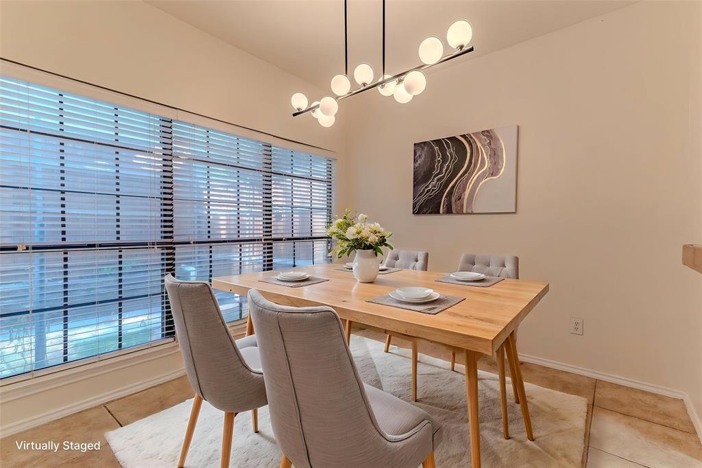 5619 Preston Oaks Road, Unit 706 Dallas, TX 75254 - Photo 10 of 23 Virtually staged dining area