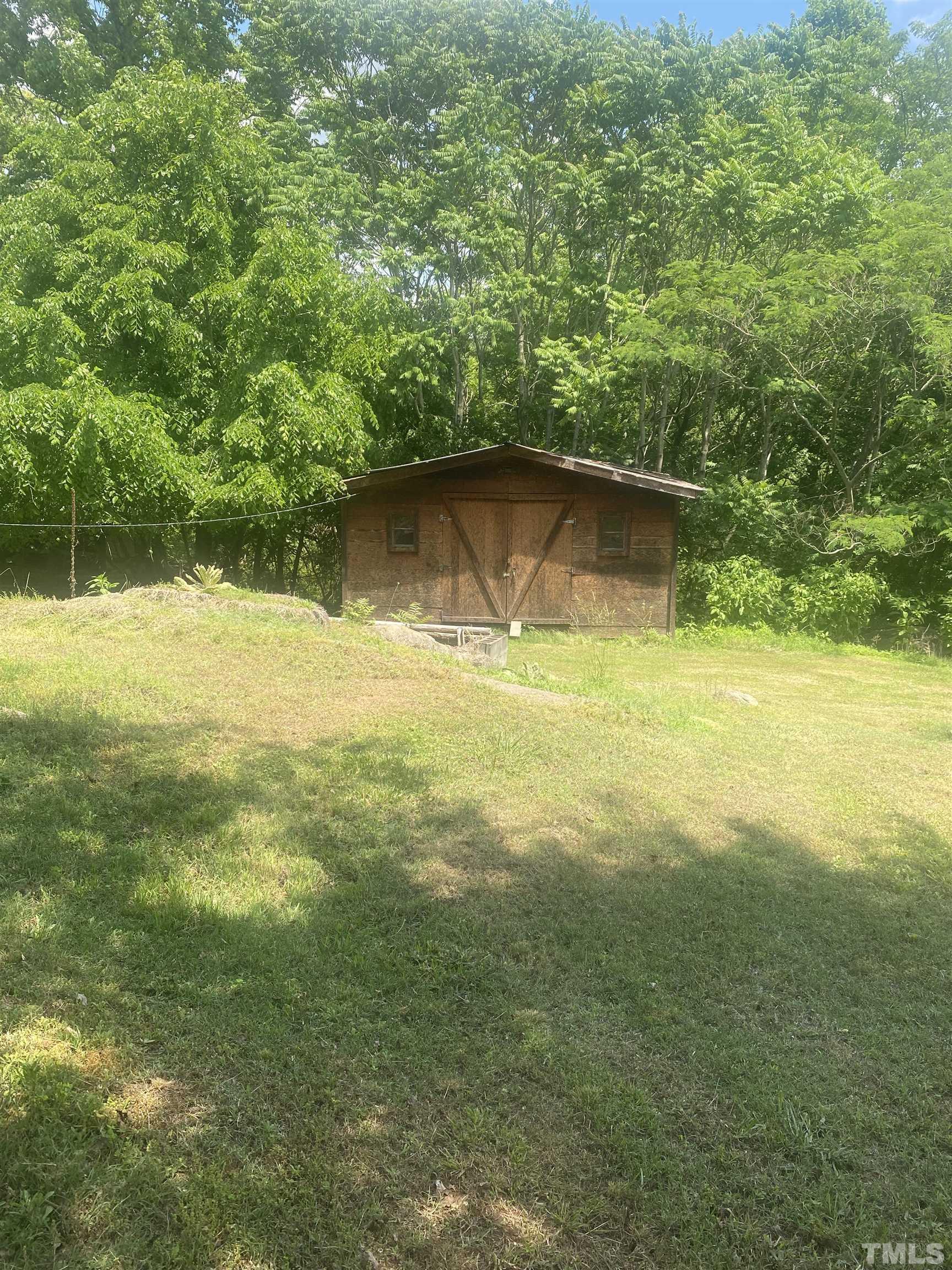 302 Allgood Street Roxboro, NC 27573 - Photo 24 of 30 a view of a pool with a yard