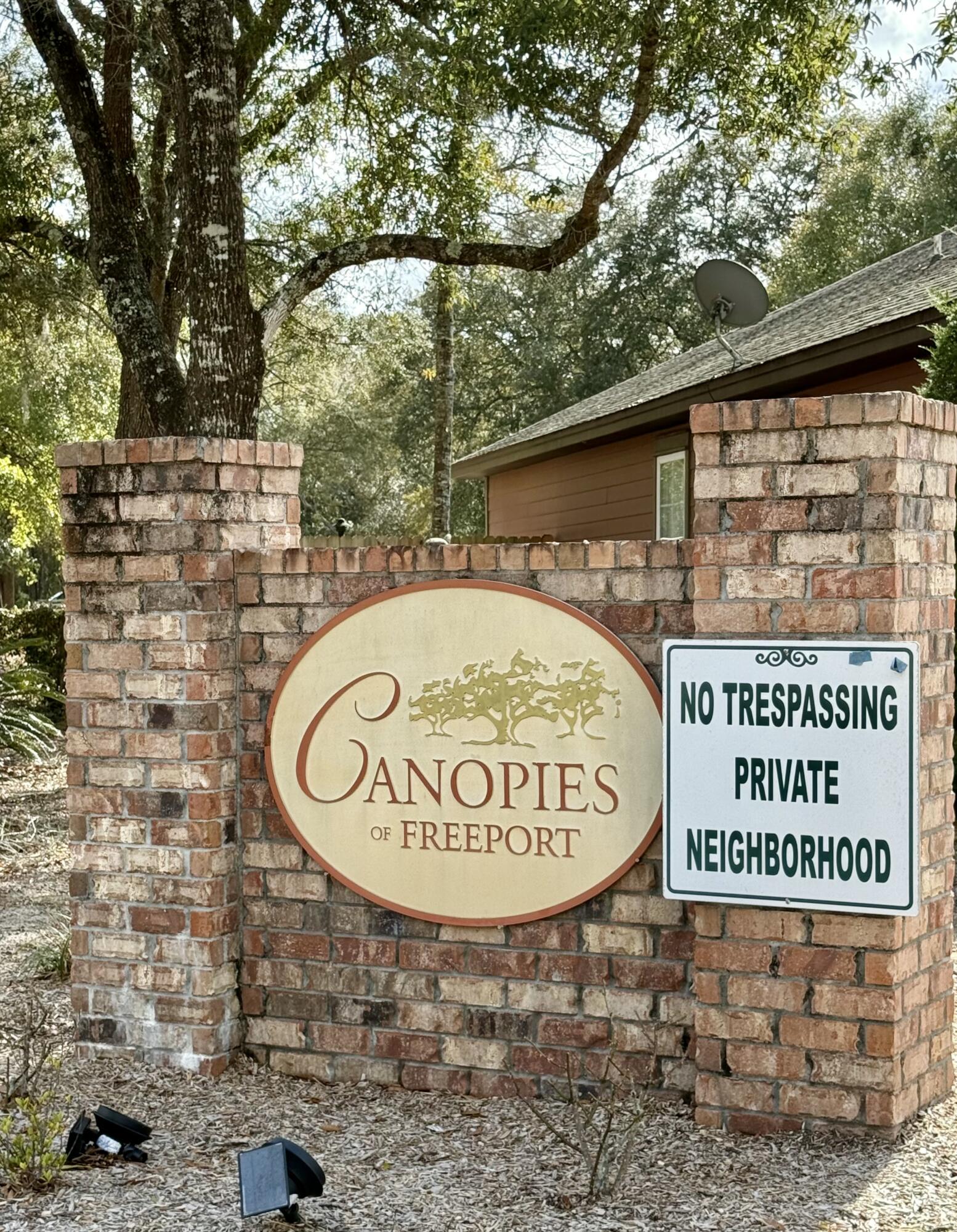 70 Jakes Way Freeport, FL 32439 - Photo 9 of 9 a sign on the side of a building