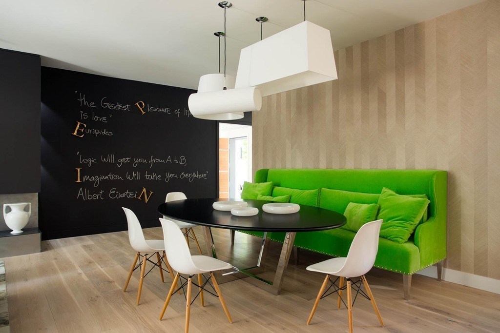 63 Westcliff Road Weston, MA 02493 - Photo 9 of 30 a view of a dining room with furniture and wooden floor