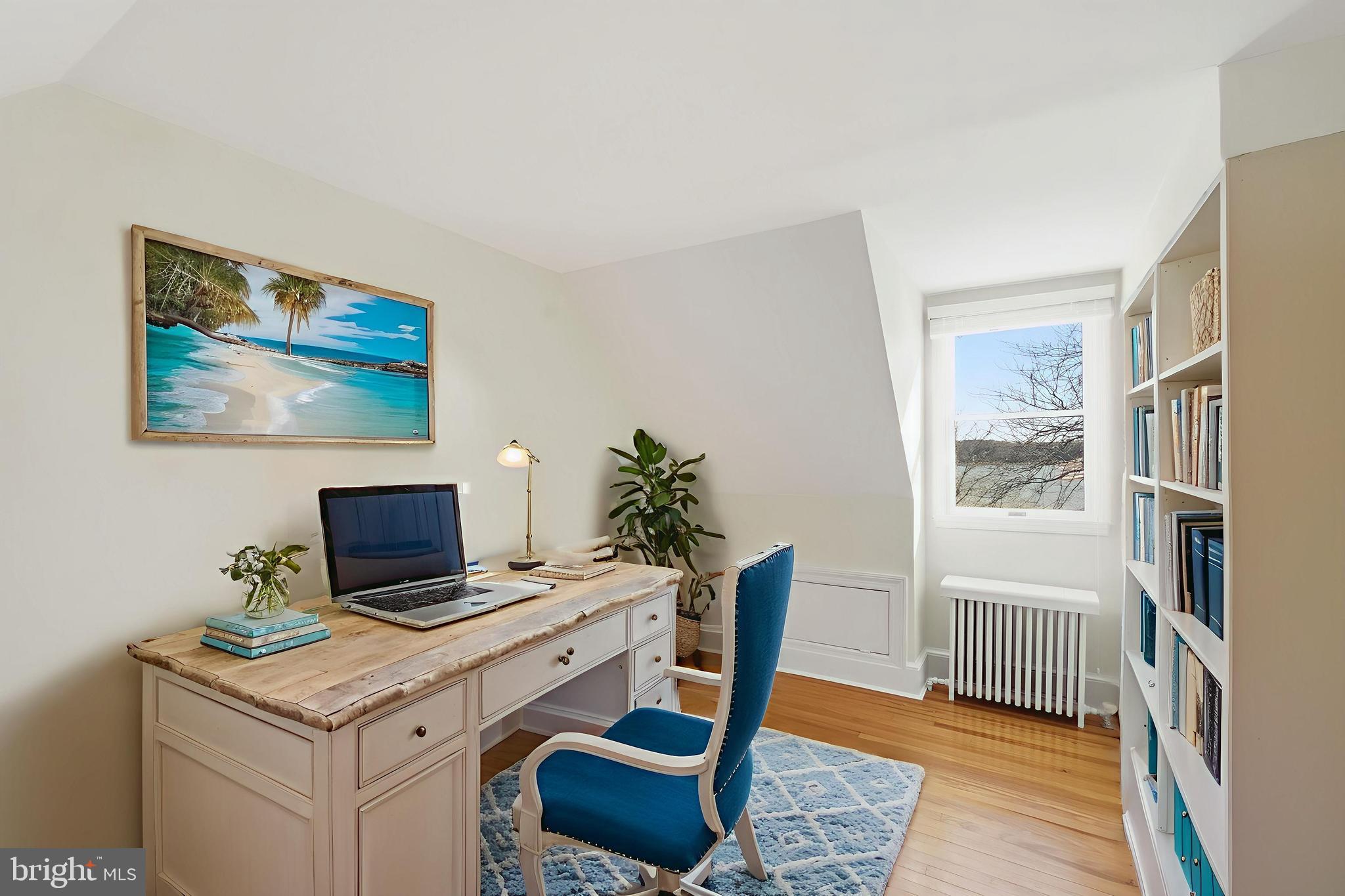 8515 Deep Cove Road Easton, MD 21601 - Photo 41 of 55 a view of a workspace with furniture and a window
