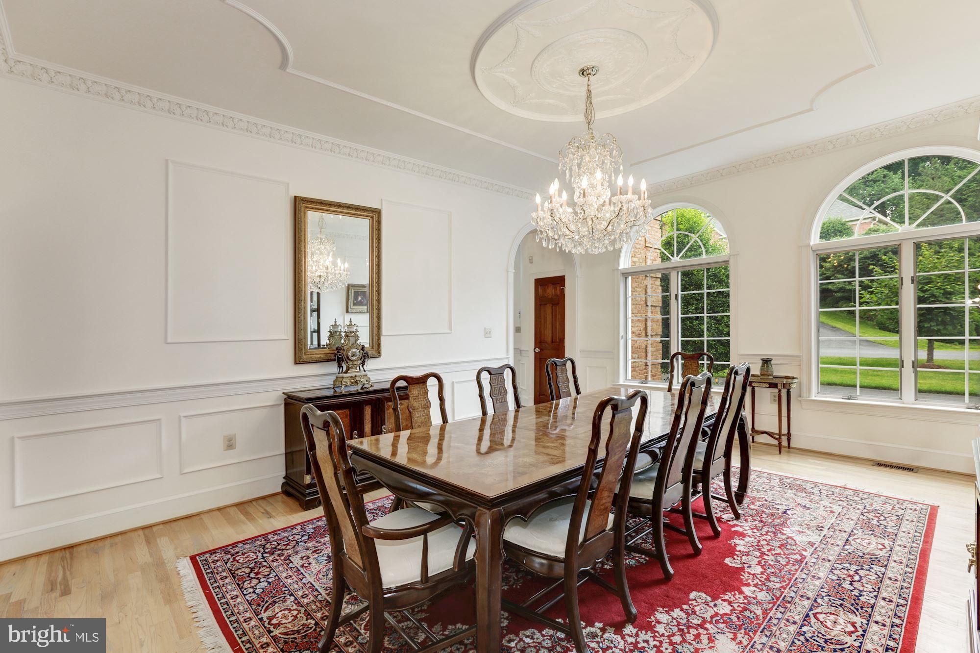 914 Helga Place McLean, VA 22102 - Photo 19 of 72 a view of a dining room with furniture window and outside view