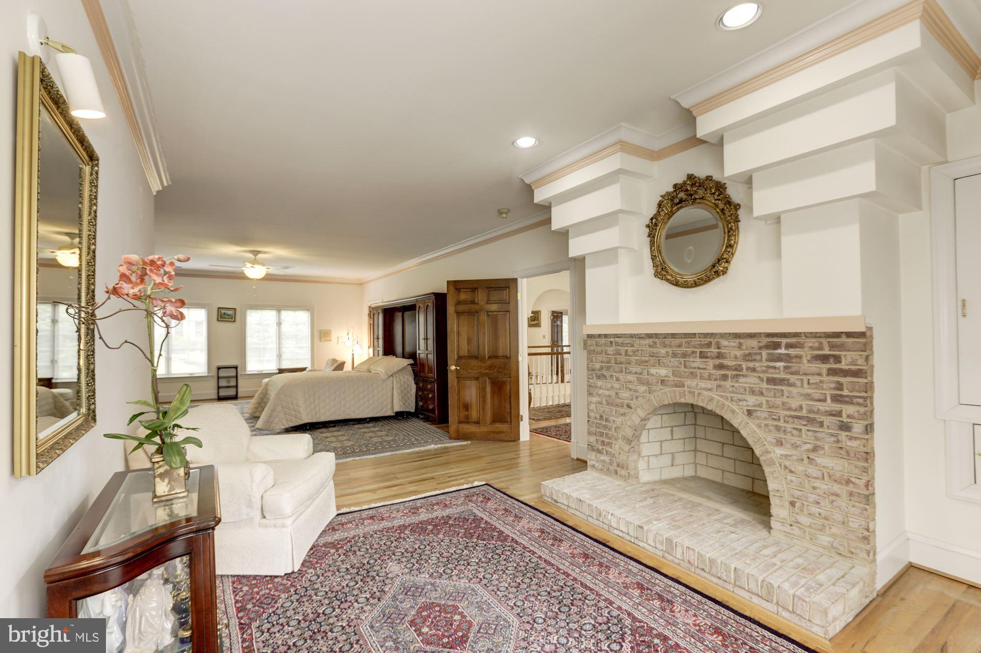 914 Helga Place McLean, VA 22102 - Photo 36 of 72 a living room with furniture a fireplace and a rug