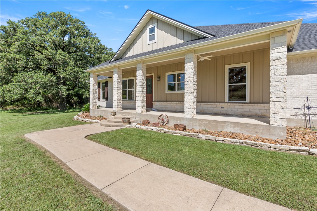 6701 Old Reliance Road Bryan, TX 77808 - Photo 4 of 44 a front view of house with yard