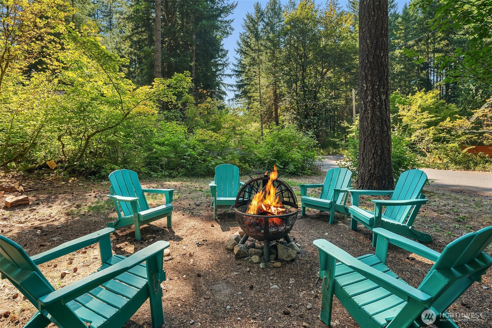 131 Timberline Drive West Packwood, WA 98361 - Photo 15 of 30 a view of a two chairs in the deck