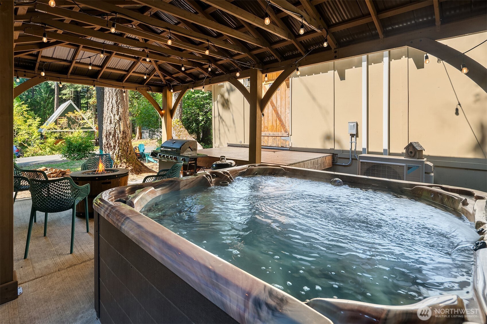 131 Timberline Drive West Packwood, WA 98361 - Photo 17 of 30 a view of a ocean from a balcony