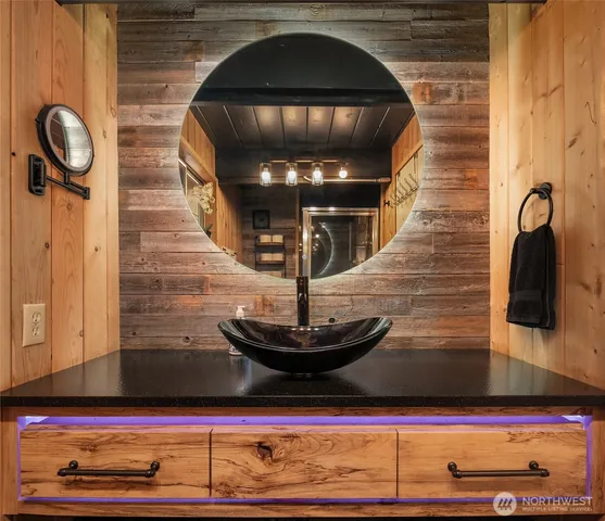 a water heater on the side of a wall