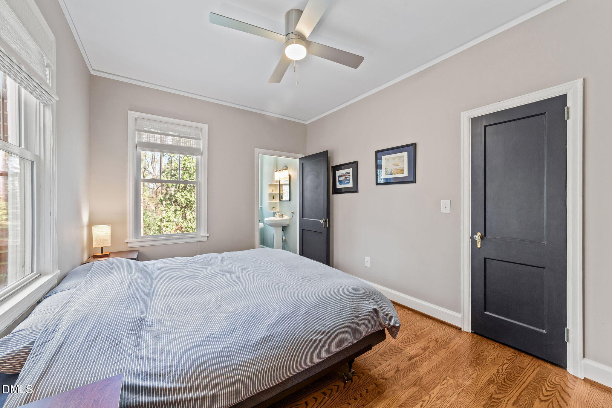 3322 Ruffin Street Raleigh, NC 27607 - Photo 28 of 57 a bedroom with a bed and a window