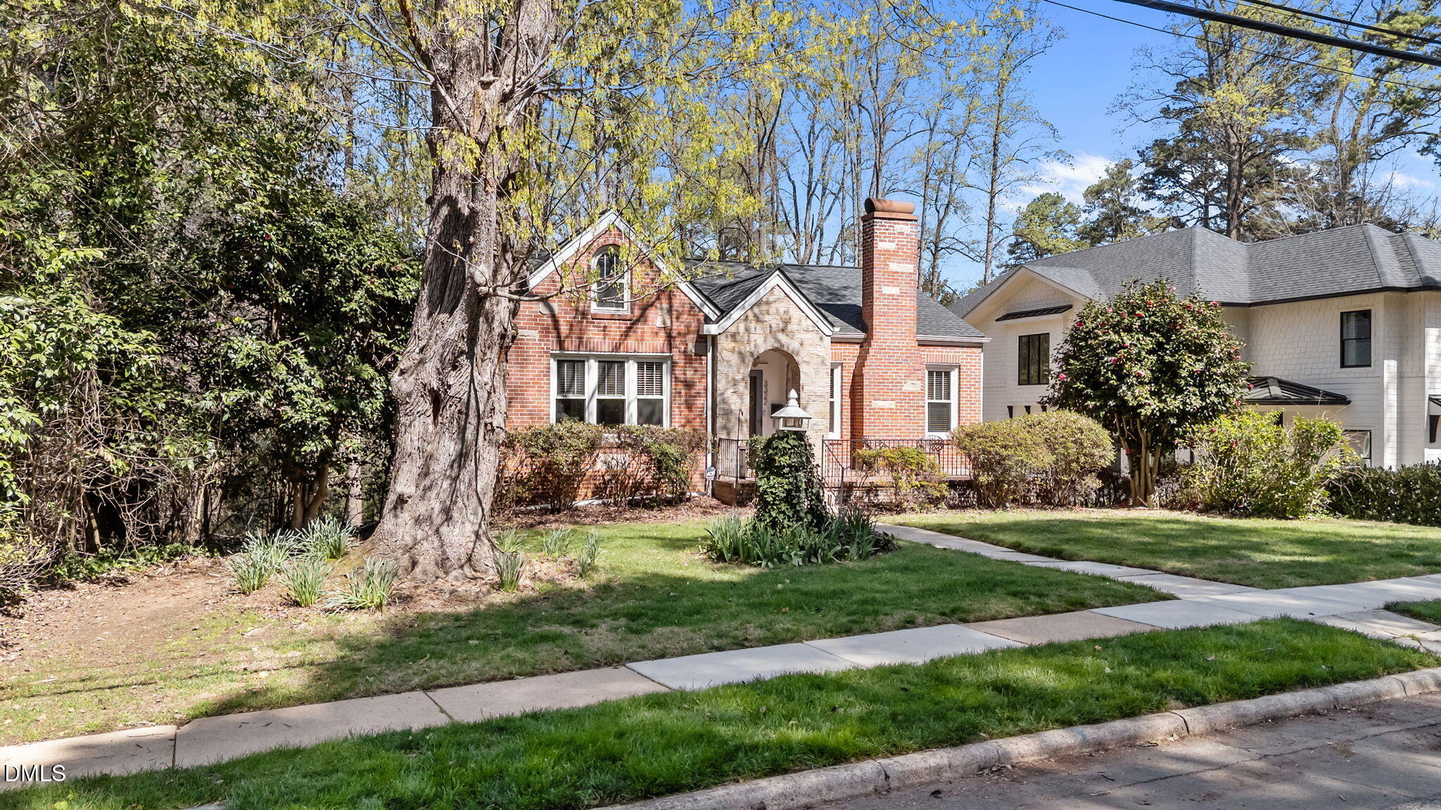 3322 Ruffin Street Raleigh, NC 27607 - Photo 46 of 57 a front view of a house with a yard