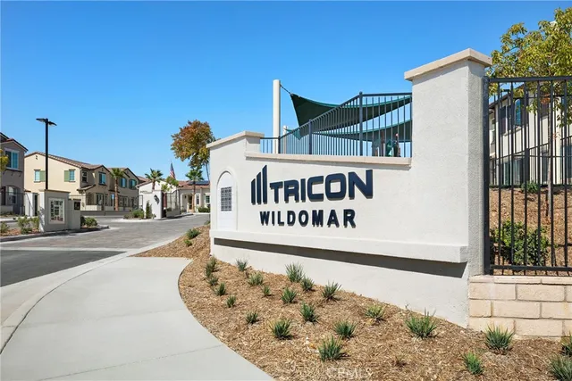 a sign that is on the side of a building