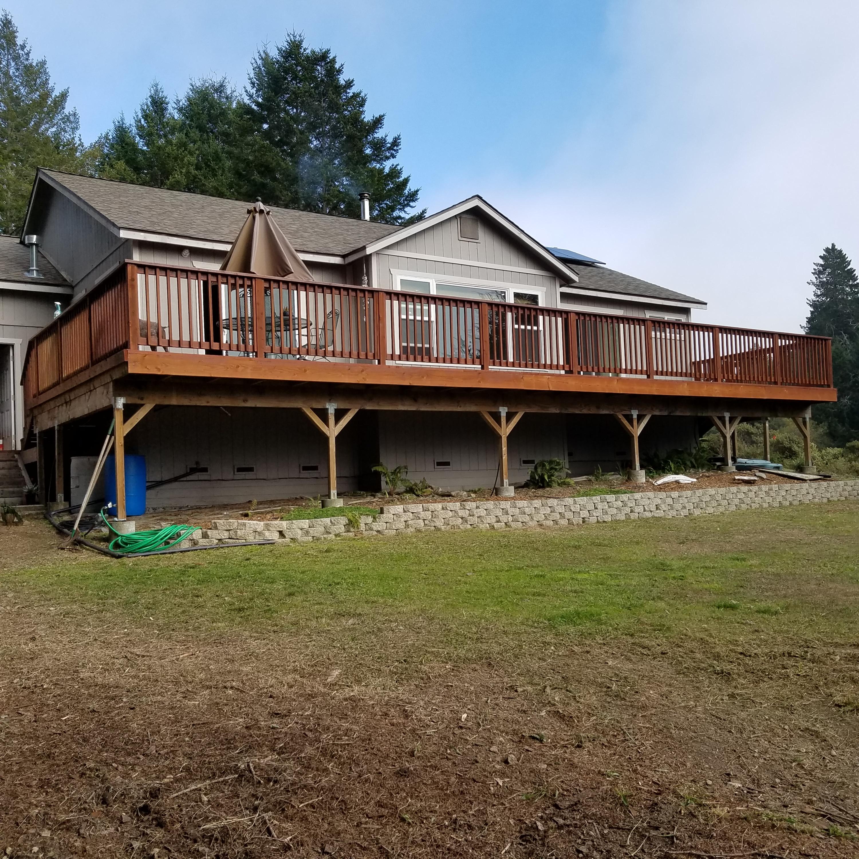 246 Spring Road Shelter Cove, CA 95589 - Photo 4 of 7 Back View