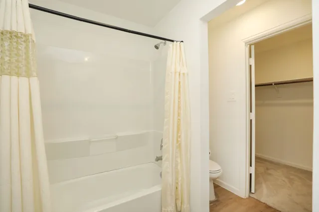 a view of walk in closet