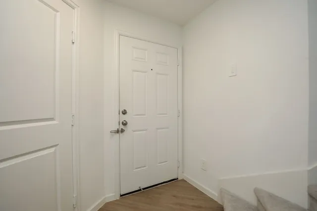 a view of a small space