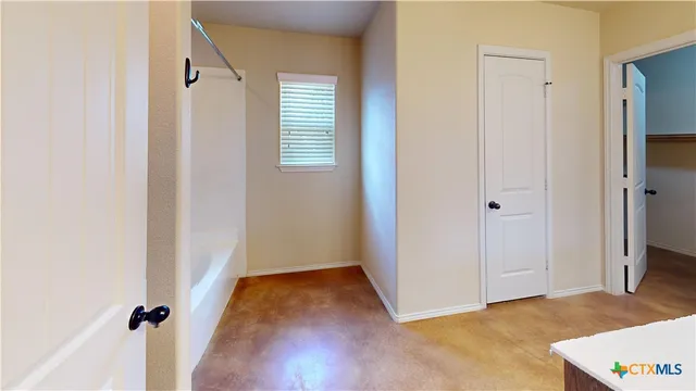 a view of empty room