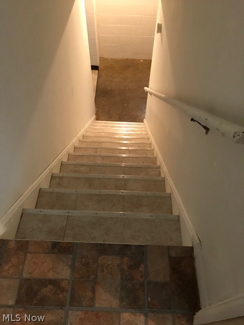 4614 College Road South Euclid, OH 44121 - Photo 32 of 34 Basement Stairs