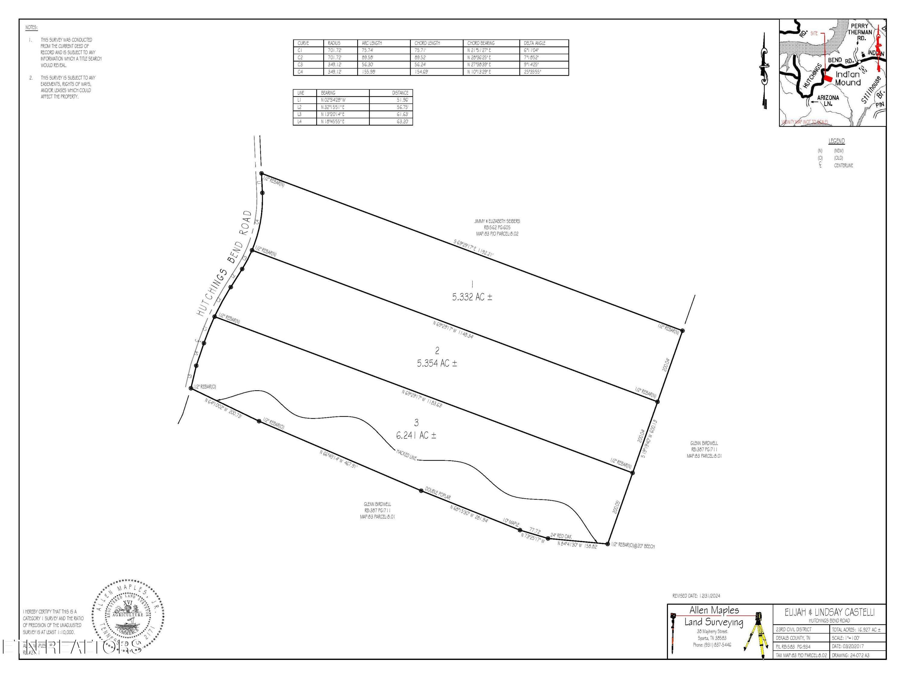 6.24-acres Hutchins Bend Road Sparta, TN 38583 - Photo 20 of 20 24-072-Model.pdf-Castelli 3 Tracts-page-