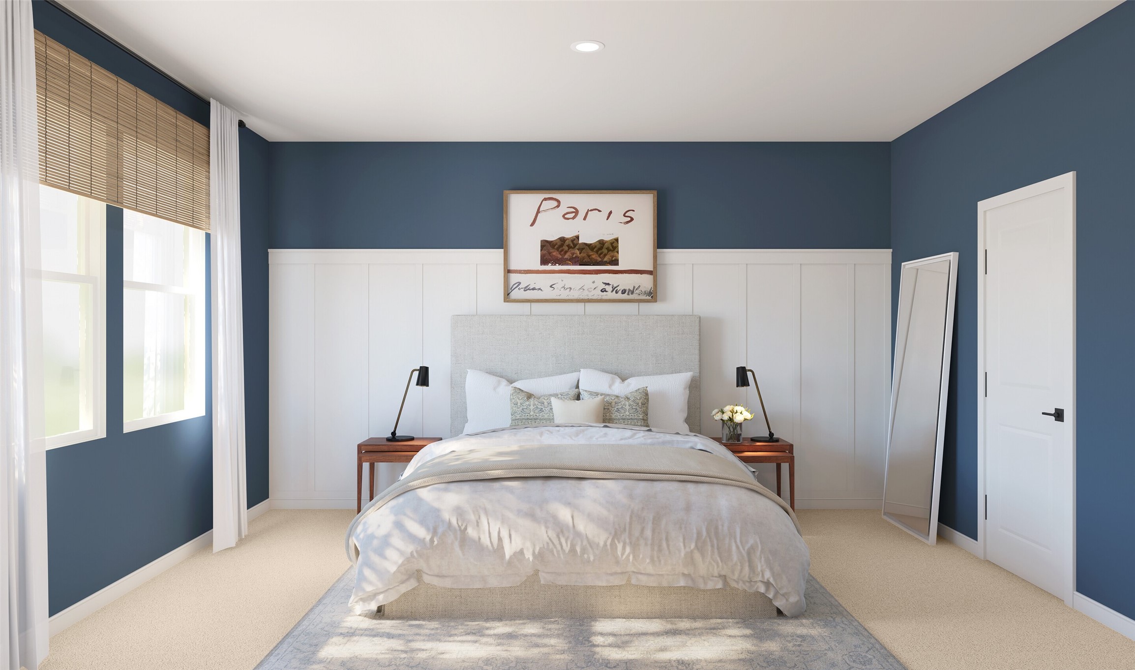 7923 Jade Crest Drive Angleton, TX 77515 - Photo 15 of 29 a bedroom with a large bed and a window