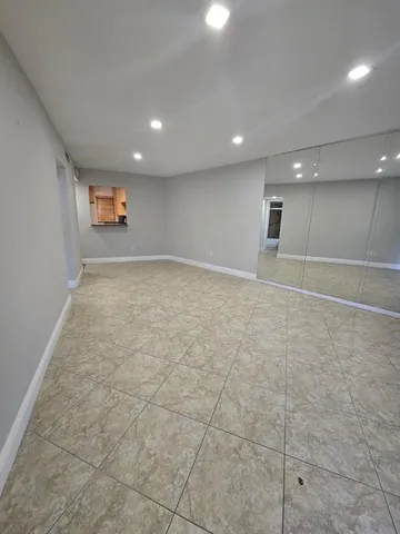 a view of empty room