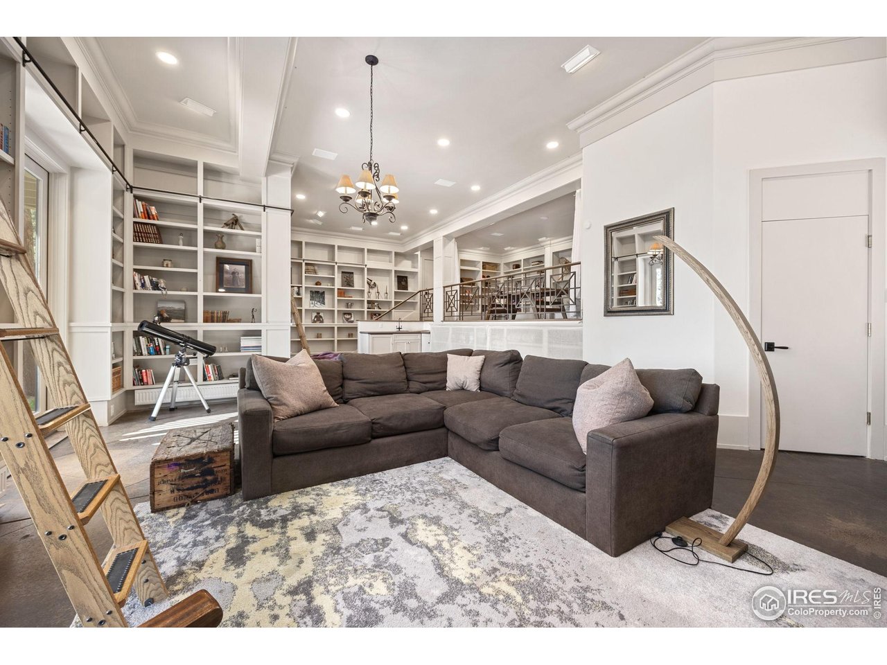 524 Cutter Lane Boulder, CO 80302 - Photo 29 of 49 a living room with furniture a dining table and a large window
