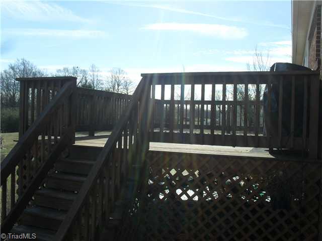 2457 Fairview Farm Road Asheboro, NC 27205 - Photo 13 of 15 Patio/Deck. Huge deck off from kitchen/Dining area, great for entertaining.