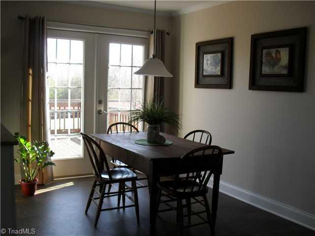 2457 Fairview Farm Road Asheboro, NC 27205 - Photo 6 of 15 Dining Room. Dining Area with New French doors that lead to outside deck for you entertaining.